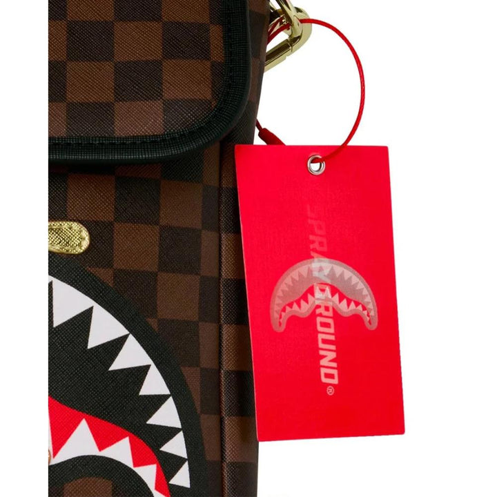 Sprayground PochetteSharks In Paris Gold