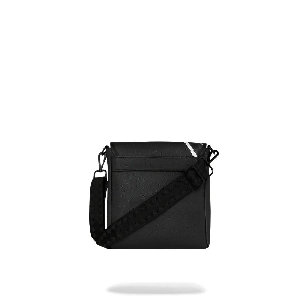 Sprayground Pochette Center Rip Reavealing Black