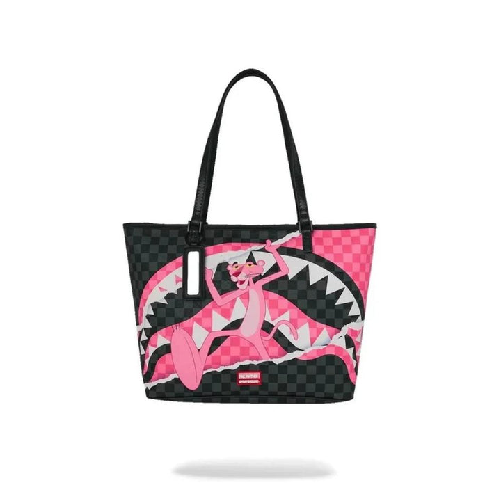 Sprayground Borsa Tote Pink Panther Pantera Rosa Donna