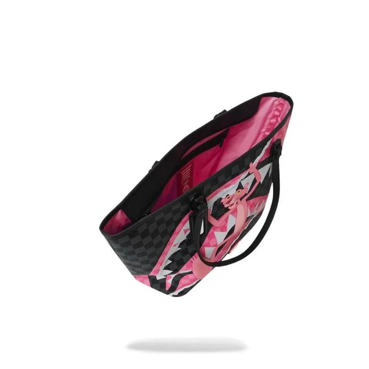 Sprayground Borsa Tote Pink Panther Pantera Rosa Donna