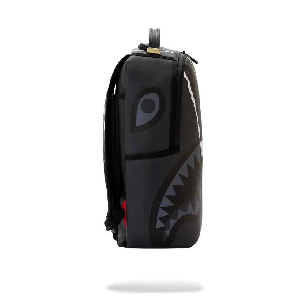 Sprayground Zaino Center Rip Revealing Gray Check Backpack
