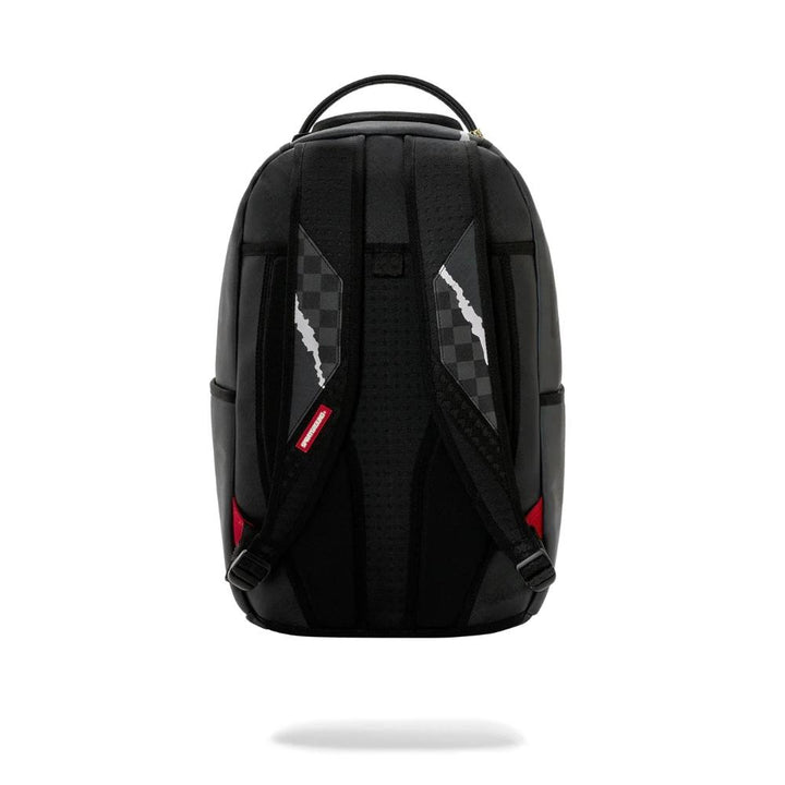 Sprayground Zaino Center Rip Revealing Gray Check Backpack