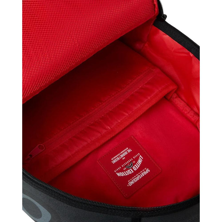 Sprayground Zaino Center Rip Revealing Gray Check Backpack