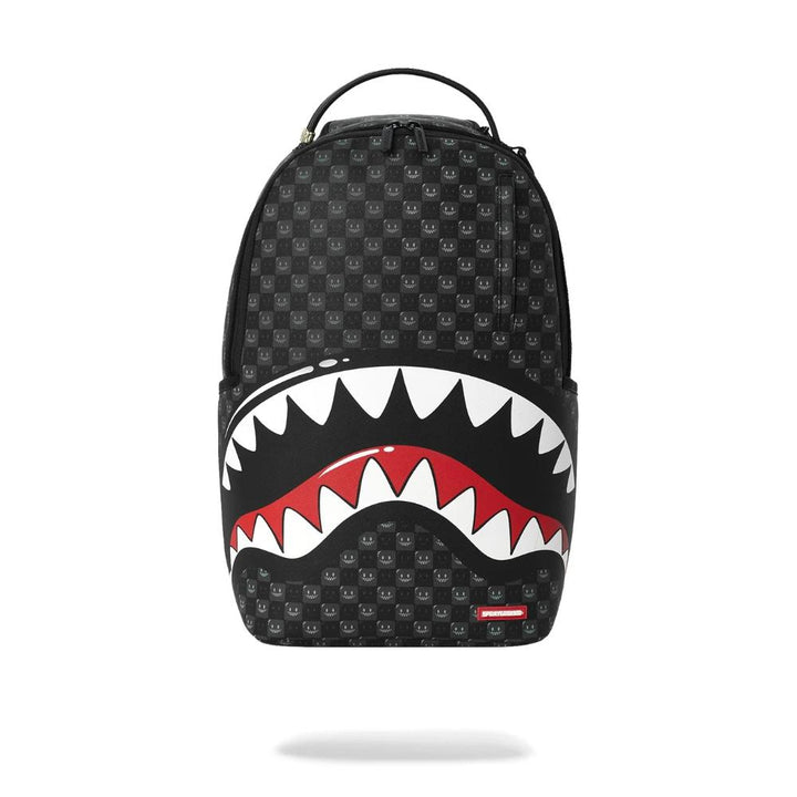 Sprayground Zaino Sharks In Paris WTF Bubbly Black Check Backpack