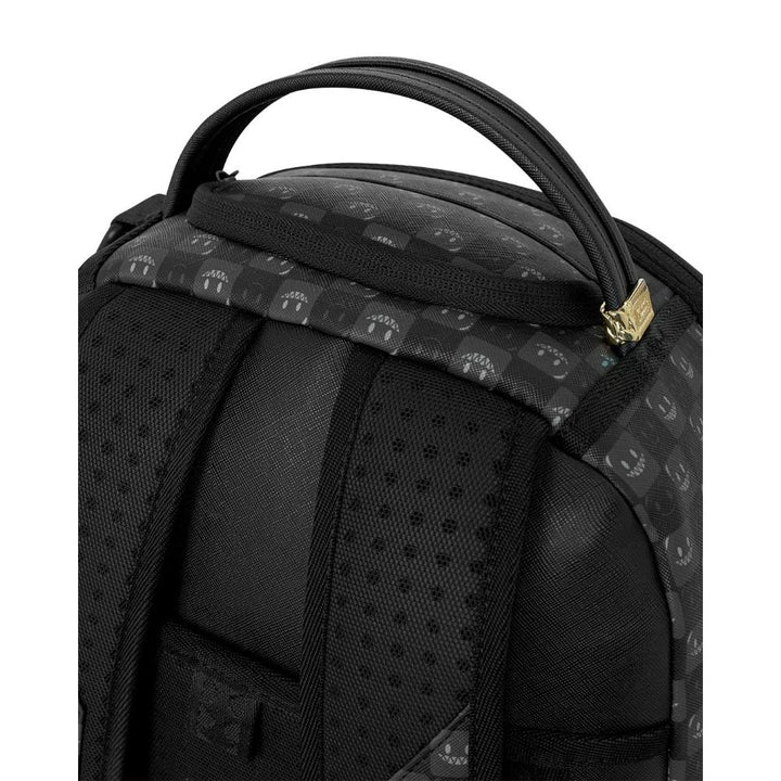 Sprayground Zaino Sharks In Paris WTF Bubbly Black Check Backpack