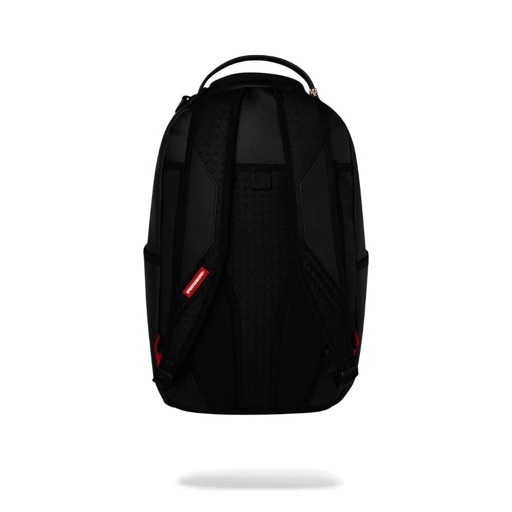 Sprayground Zaino Shark Central Black Ebroidered Shark Backpack