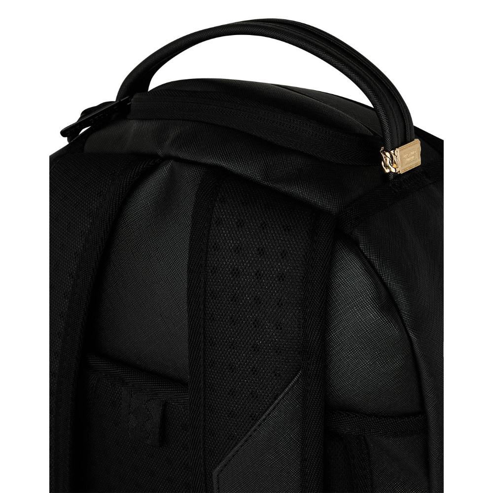 Sprayground Zaino Shark Central Black Ebroidered Shark Backpack