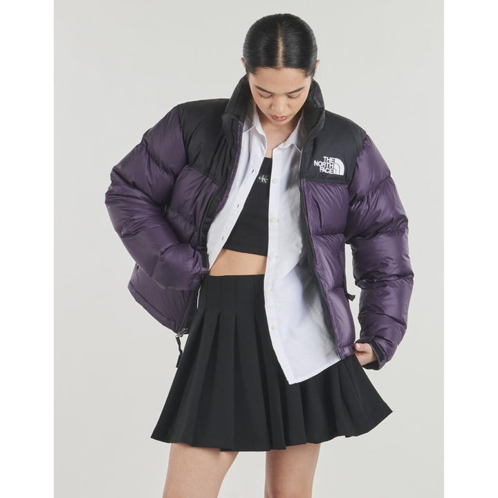 The North Face W 1996 Retro Nuptse Jacket Black Viola Donna