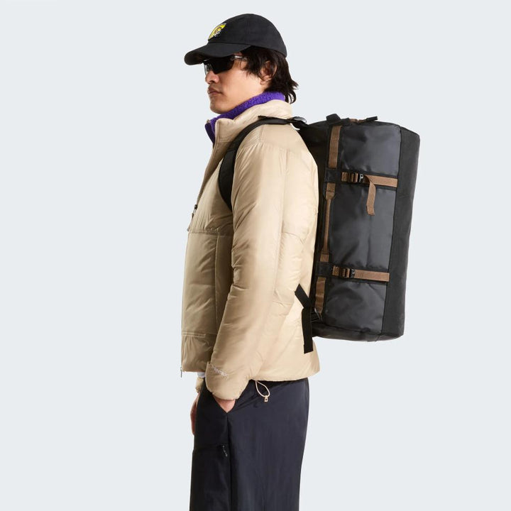 The North Face Base Camp Duffel S Borsone 50 Litri Black Smokey Brown