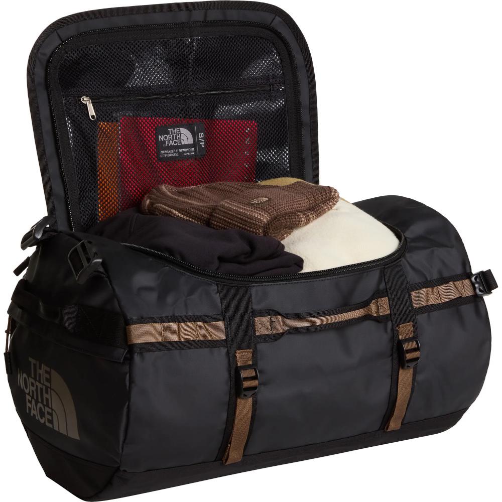 The North Face Base Camp Duffel S Borsone 50 Litri Black Smokey Brown