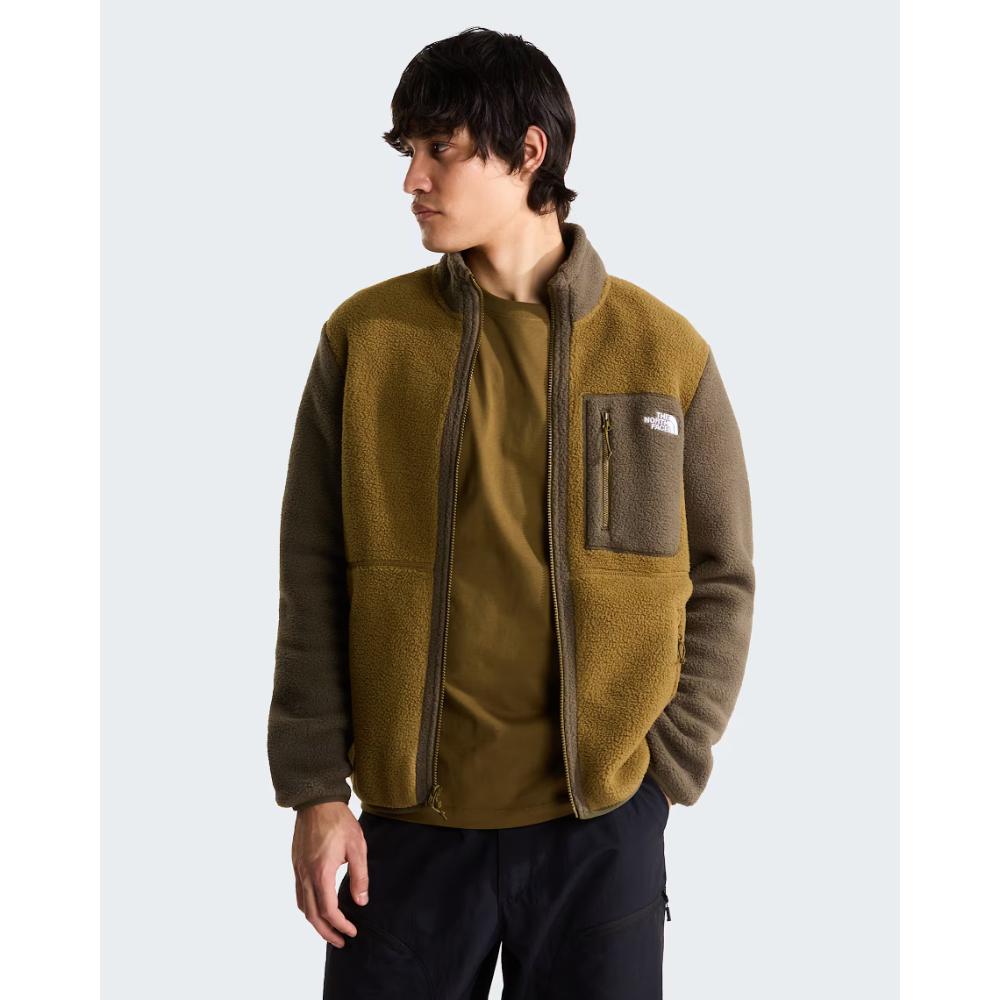 The North Face Giacca in pile Yumiori con cerniera integrale New Taupe