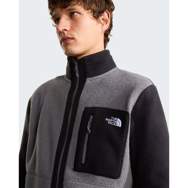 The North Face Giacca in pile Yumiori con cerniera integrale Grey