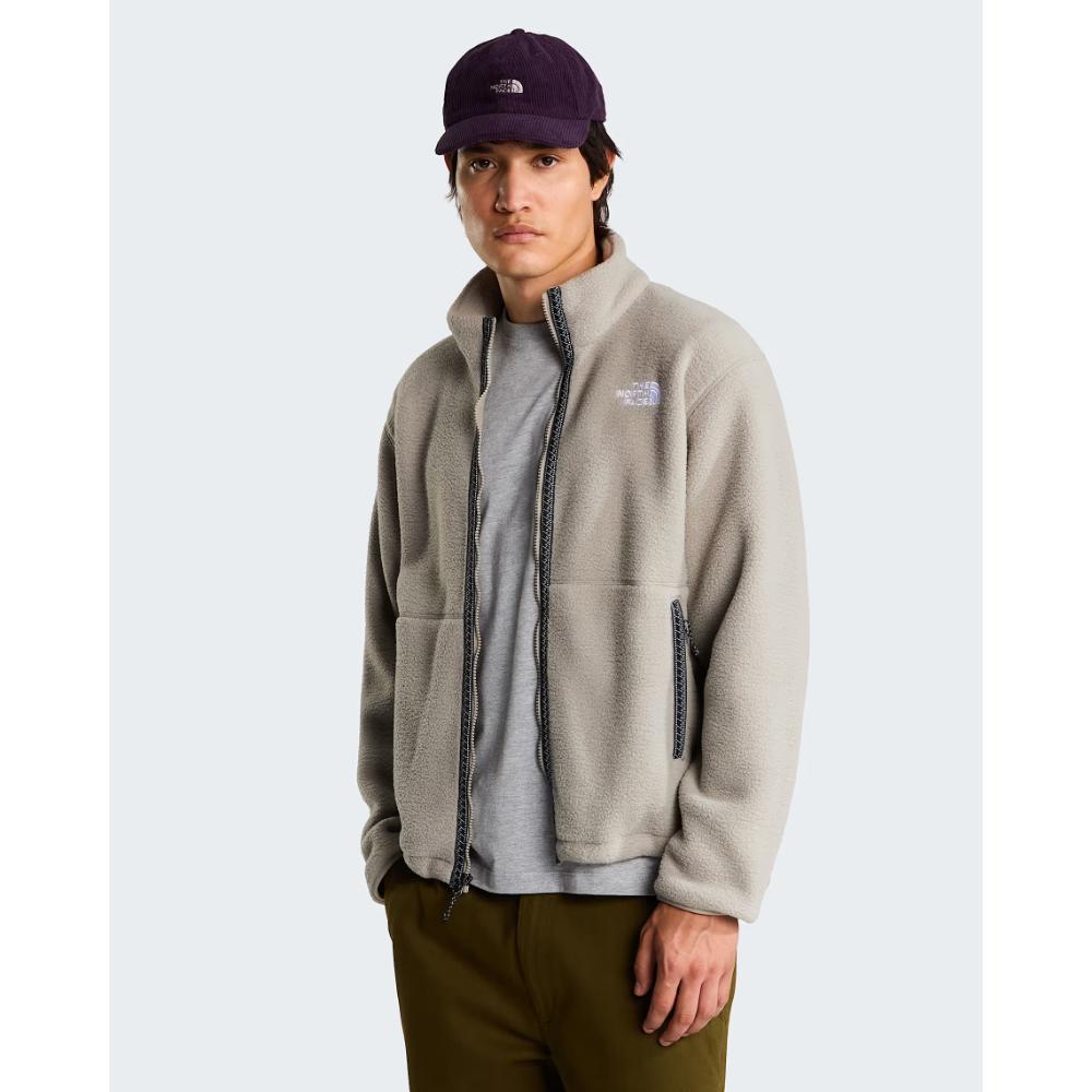 The North Face Pile con cerniera integrale TNF Fleeski da uomo Stone