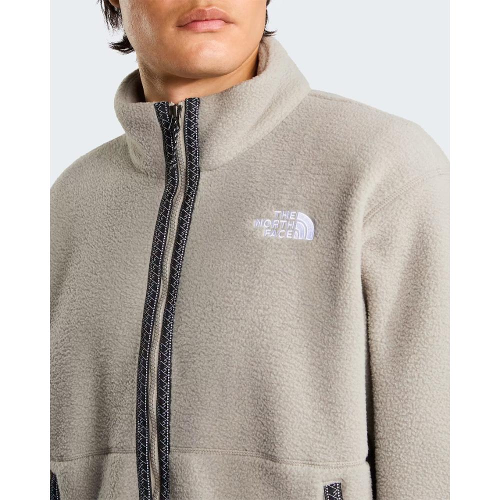 The North Face Pile con cerniera integrale TNF Fleeski da uomo Stone