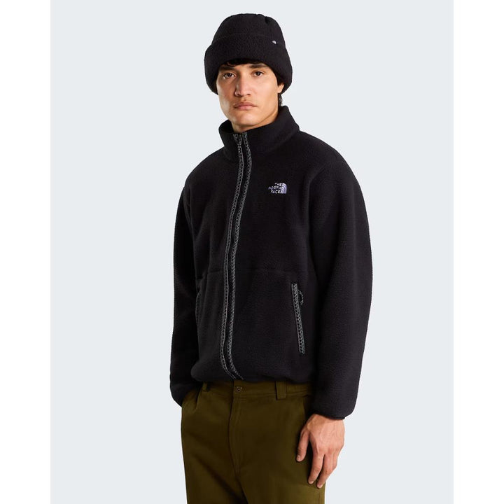The North Face Pile con cerniera integrale TNF Fleeski da uomo Black