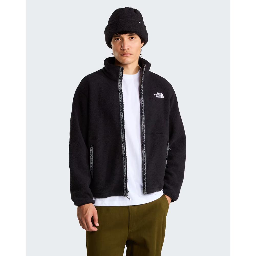 The North Face Pile con cerniera integrale TNF Fleeski da uomo Black