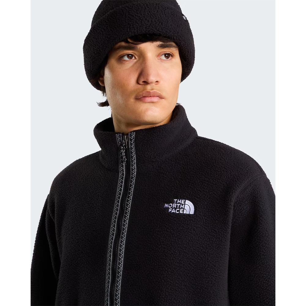 The North Face Pile con cerniera integrale TNF Fleeski da uomo Black