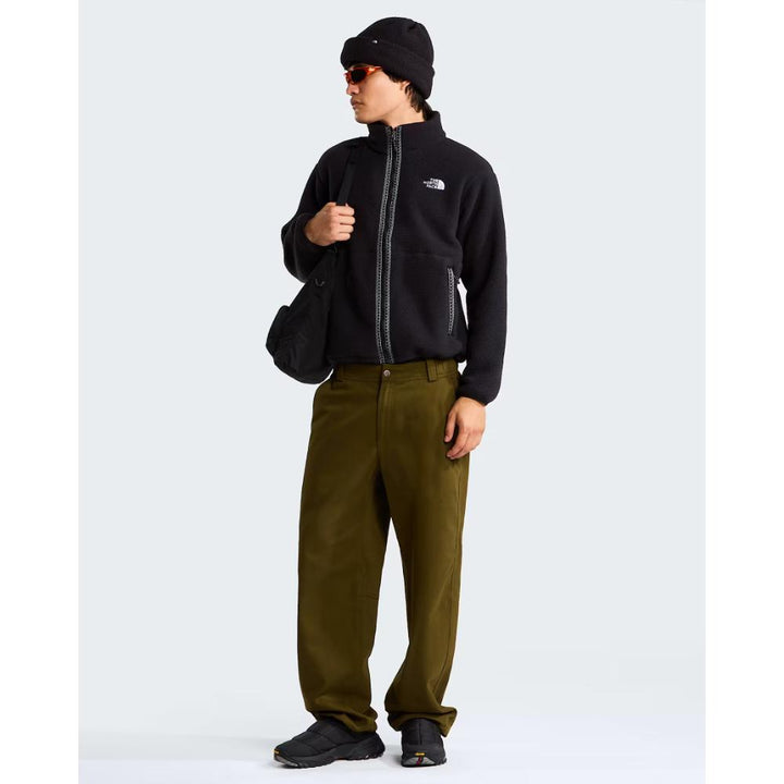 The North Face Pile con cerniera integrale TNF Fleeski da uomo Black