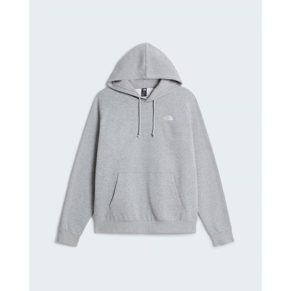 The North Face Felpa Con Cappuccio Evolution Simple Dome Regular Grey Heather Uomo