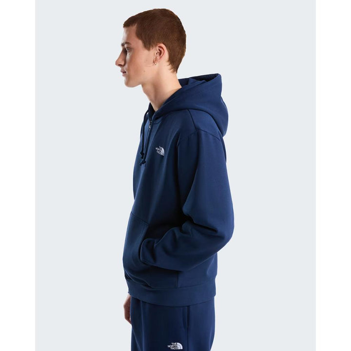 The North Face Felpa con cappuccio e cerniera integrale Evolution Simple Dome Regular da uomo Navy