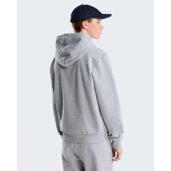 The North Face Felpa Zip con Cappuccio Evolution Simple Dome Regular Grey Heather Uomo