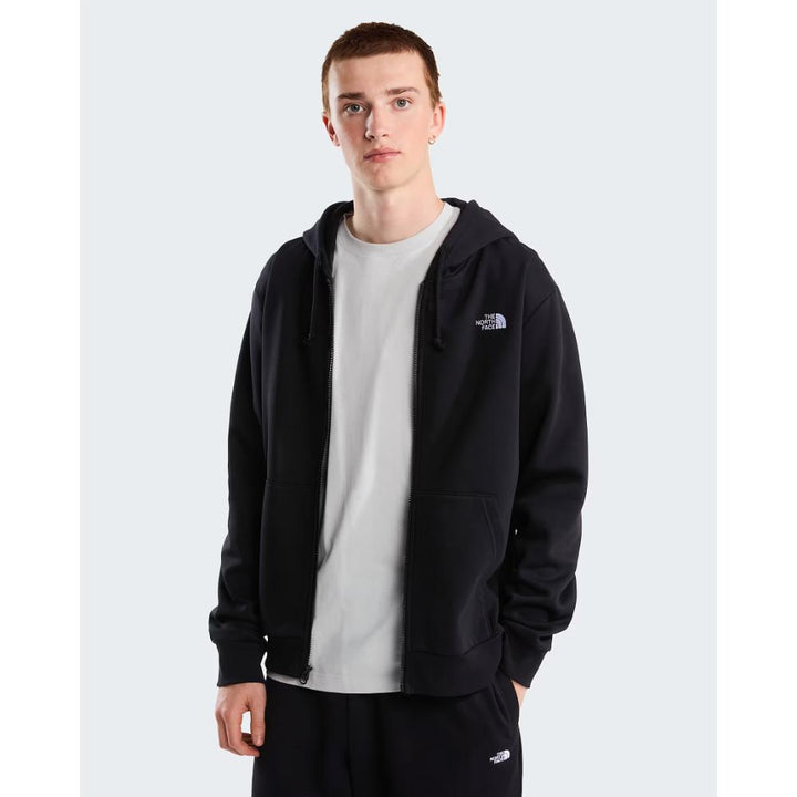 The North Face Felpa con cappuccio e cerniera integrale Evolution Simple Dome Regular da uomo Black