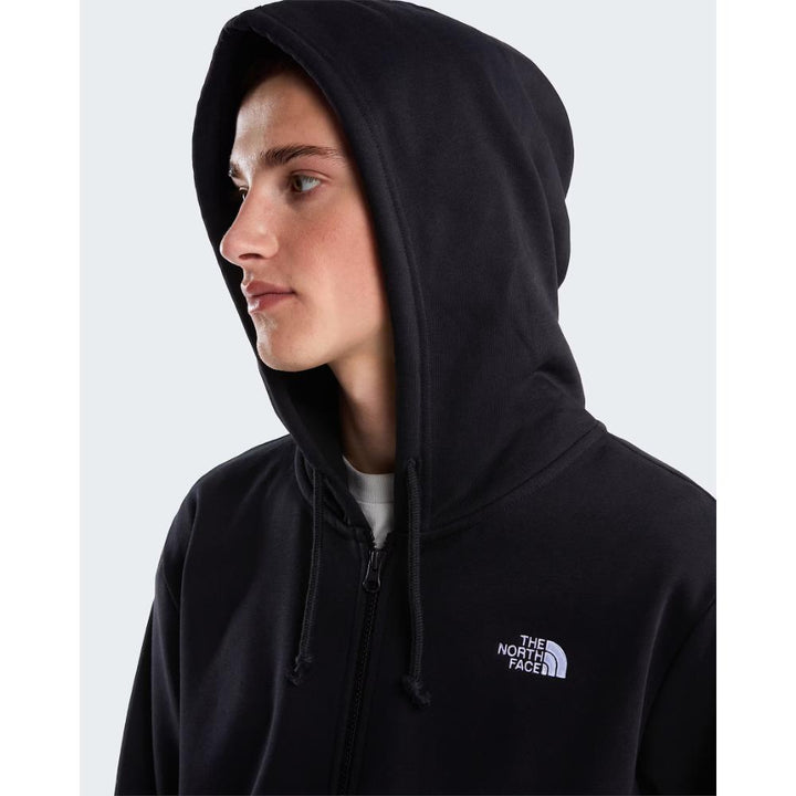The North Face Felpa con cappuccio e cerniera integrale Evolution Simple Dome Regular da uomo Black