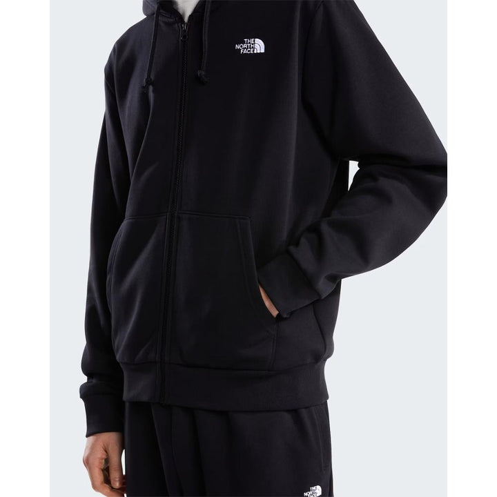 The North Face Felpa con cappuccio e cerniera integrale Evolution Simple Dome Regular da uomo Black