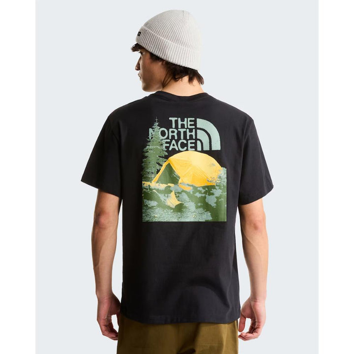 The North face T-shirt Pitch A Tent Relaxed da uomo Black