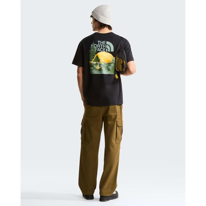 The North face T-shirt Pitch A Tent Relaxed da uomo Black