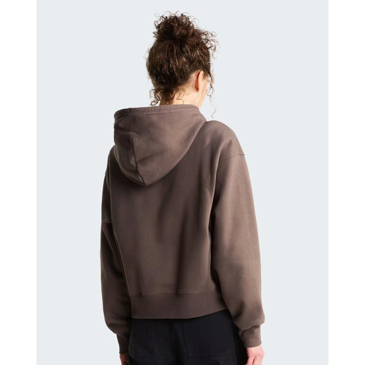 The North Face Felpa Con Cappuccio Oversize TNF Essential Simple Dome Boxy Smokey Brown Donna