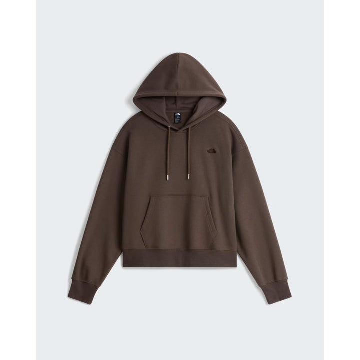 The North Face Felpa Con Cappuccio Oversize TNF Essential Simple Dome Boxy Smokey Brown Donna