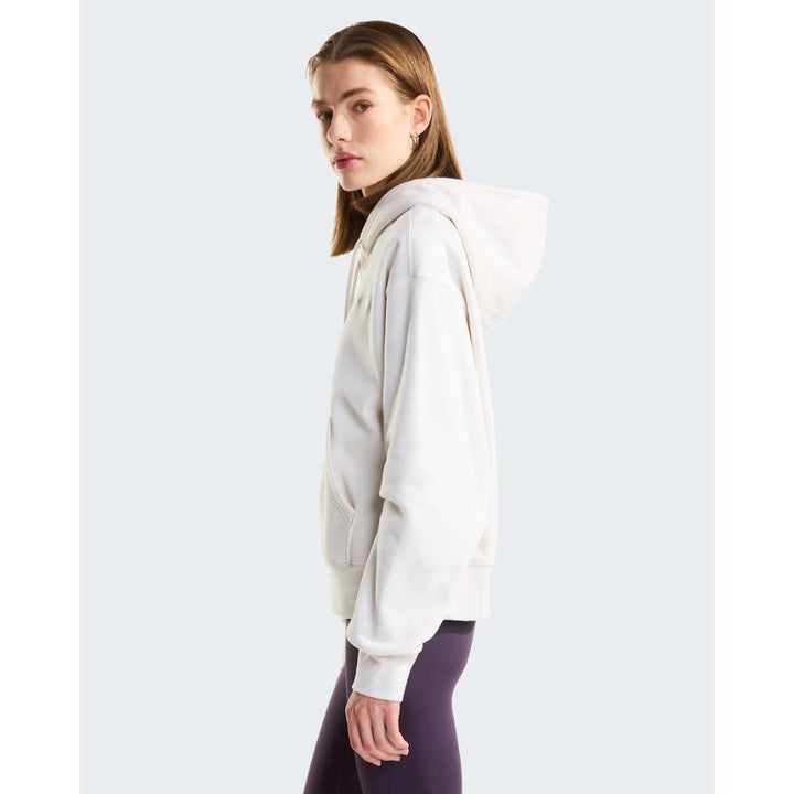 The North Face Felpa con Cappuccio Oversize TNF Essential Simple Dome Boxy White Dune Donna