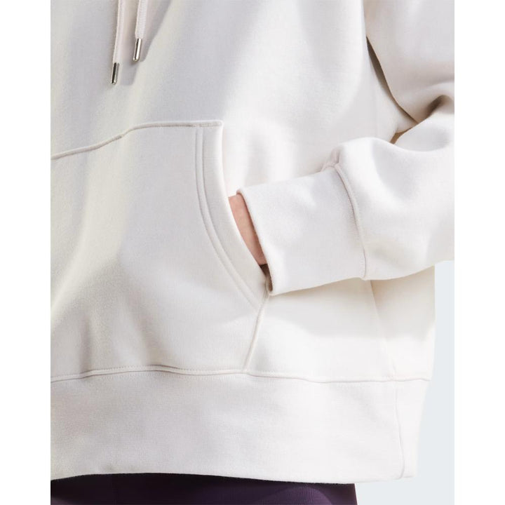 The North Face Felpa con Cappuccio Oversize TNF Essential Simple Dome Boxy White Dune Donna