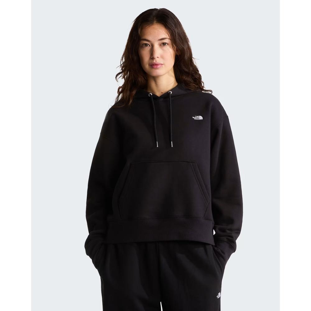 The North Face Felpa con Cappuccio Oversize TNF Essential Simple Dome Boxy Black Donna
