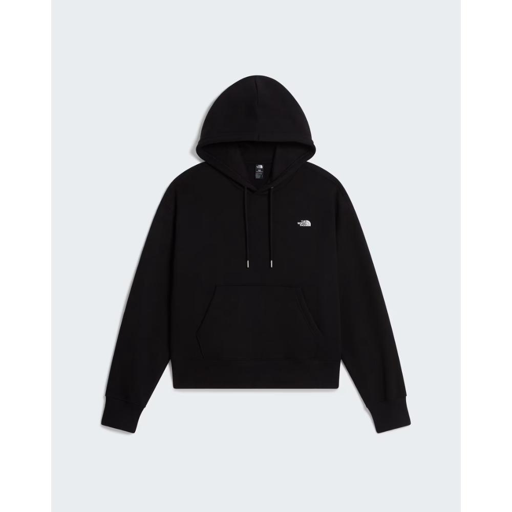 The North Face Felpa con Cappuccio Oversize TNF Essential Simple Dome Boxy Black Donna