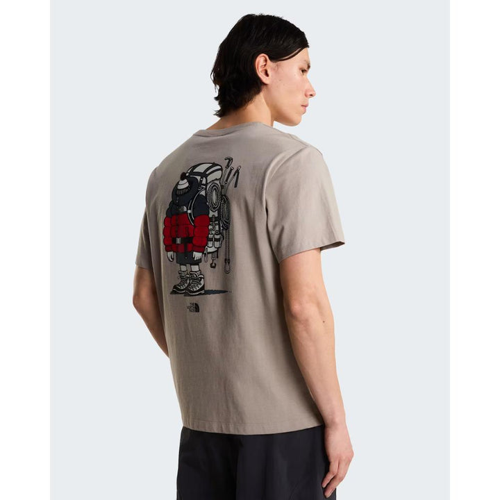 The North Face T-shirt Gear Up Get Out Graphic Stone
