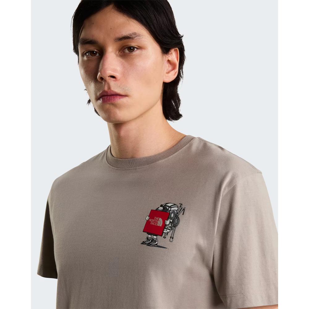 The North Face T-shirt Gear Up Get Out Graphic Stone