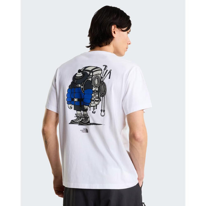 The North Face T-shirt Gear Up Get Out Graphic White