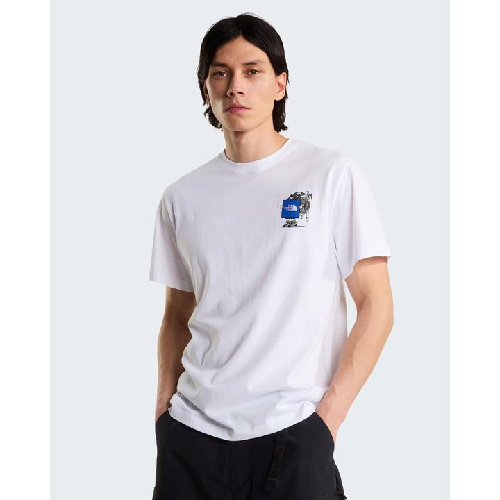 The North Face T-shirt Gear Up Get Out Graphic White