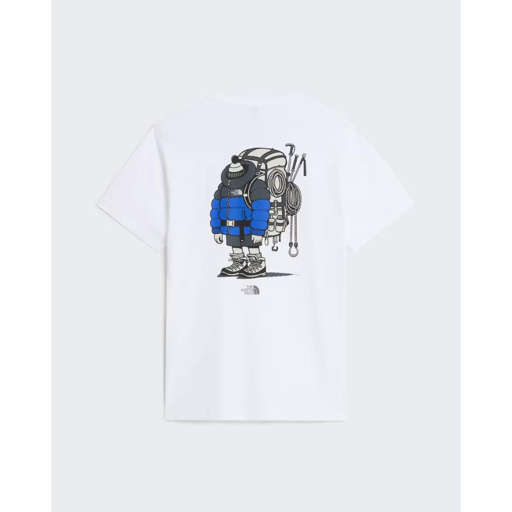 The North Face T-shirt Gear Up Get Out Graphic White