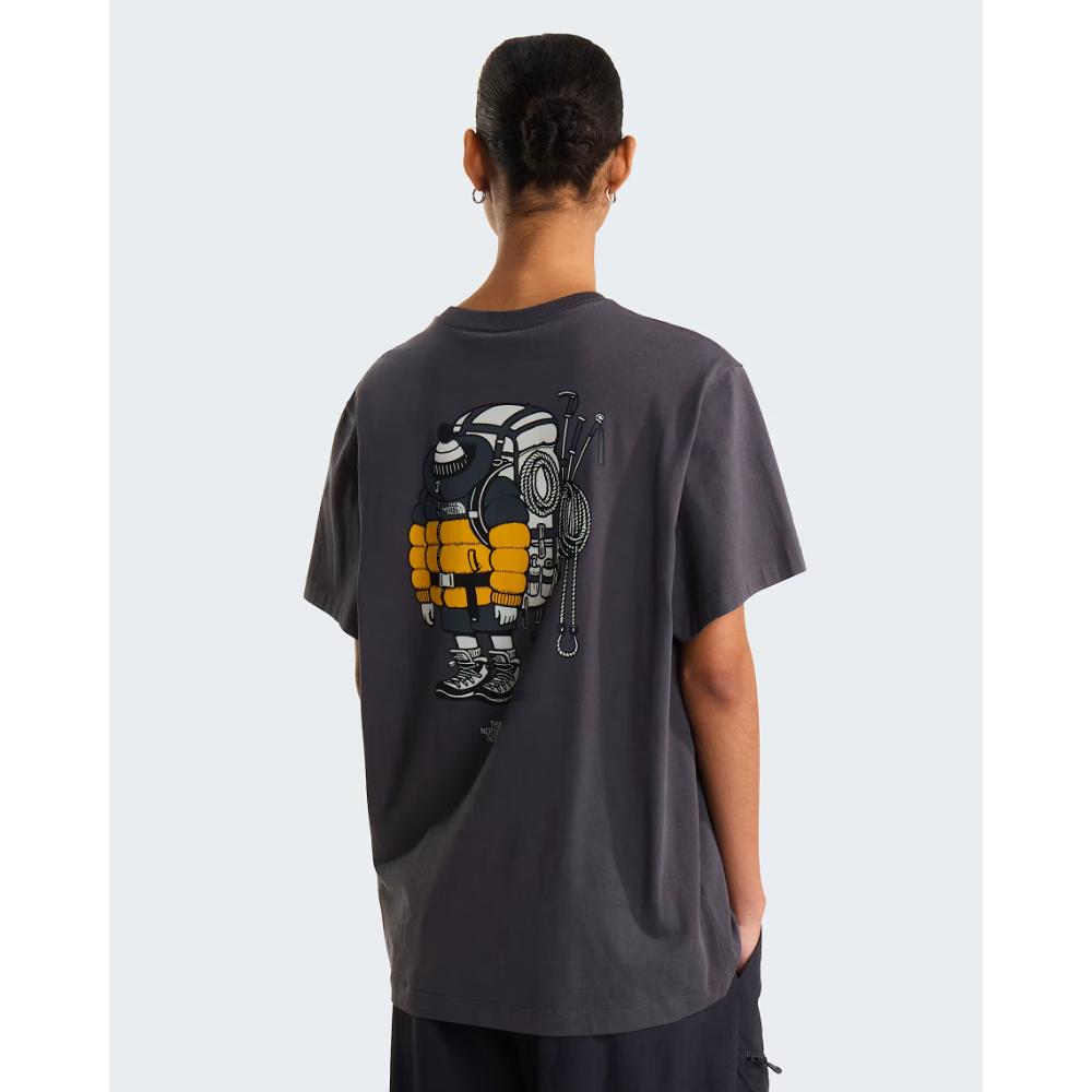 The North Face T-shirt Gear Up Get Out Graphic Antracite