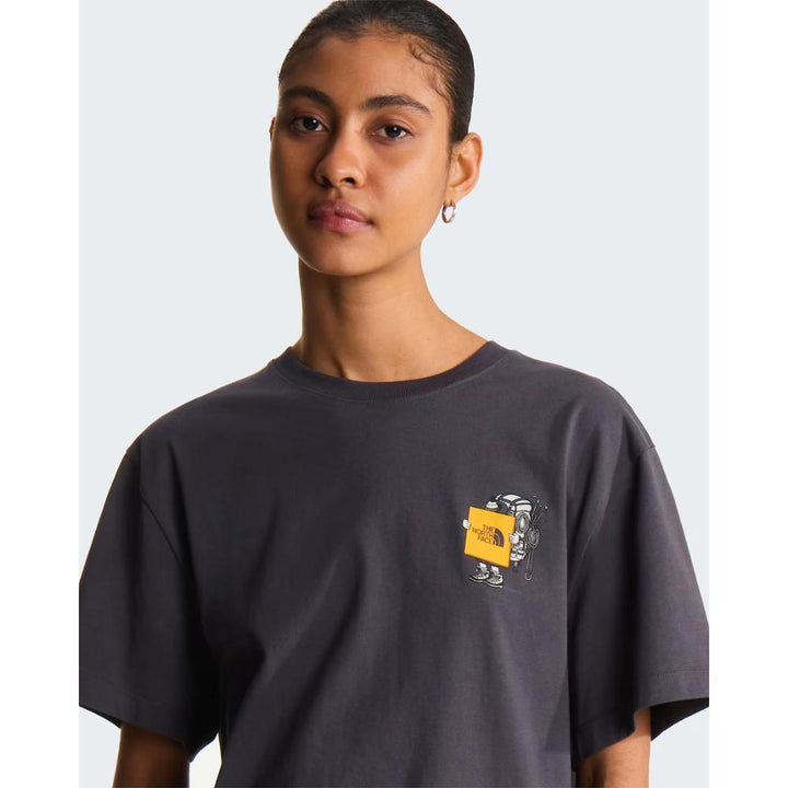 The North Face T-shirt Gear Up Get Out Graphic Antracite