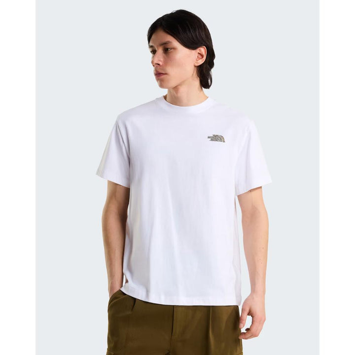 The North Face T-shirt Stone Logo Relaxed con grafica White