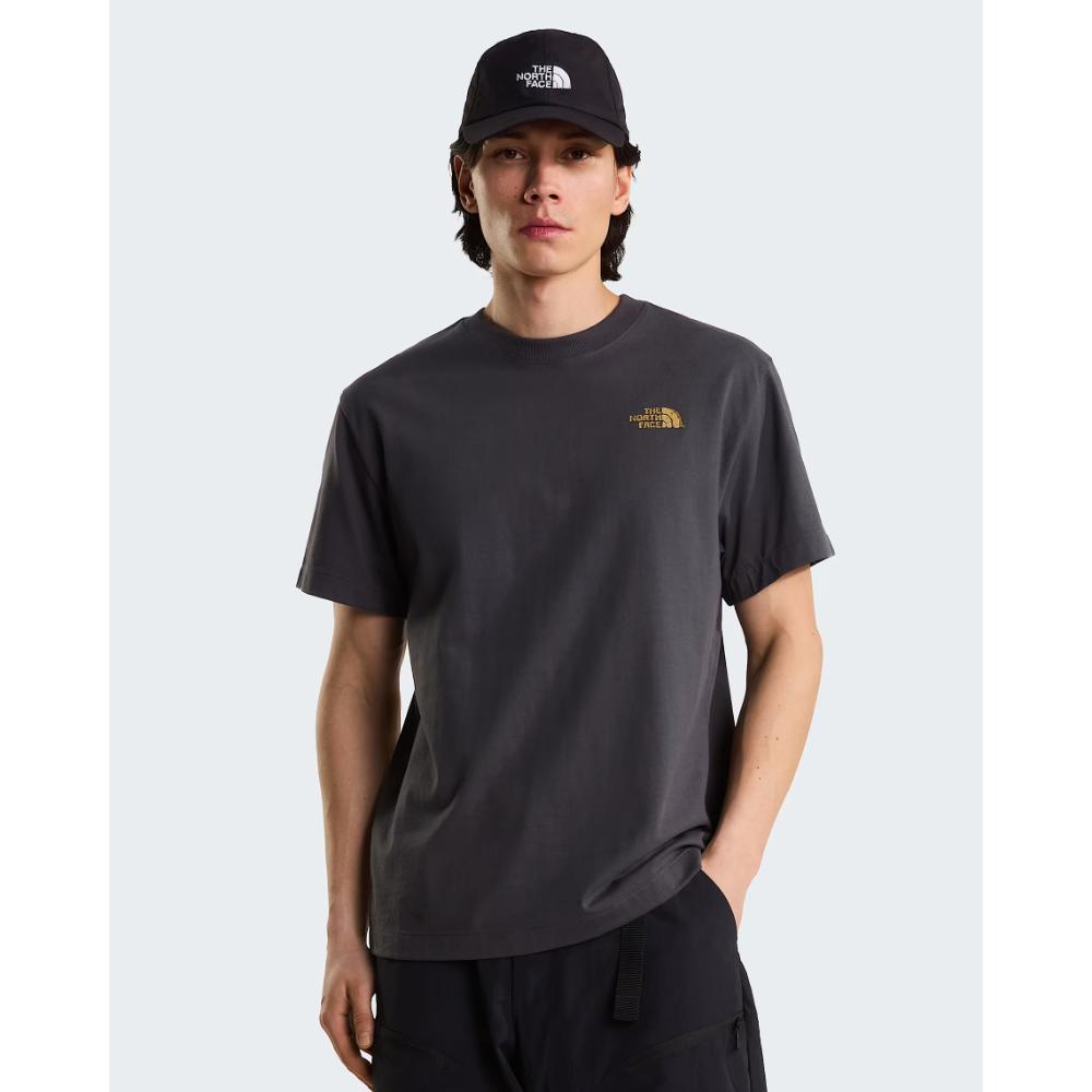 The North Face T-shirt Stone Logo Relaxed con grafica Antracie