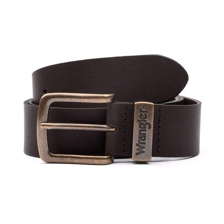 Wrangler Cinta Metal Loop Brown Uomo