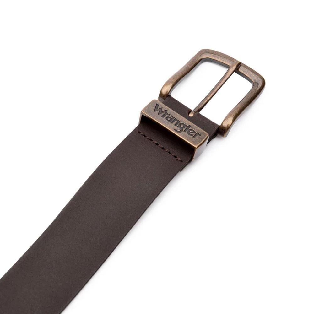 Wrangler Cinta Metal Loop Brown Uomo