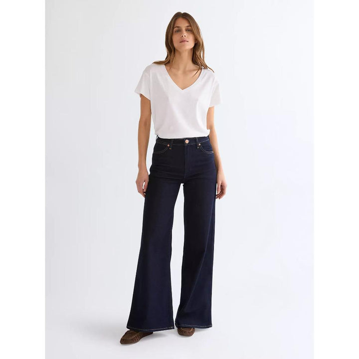 Wrangler Canyon Loose Jean Denim Lines Donna