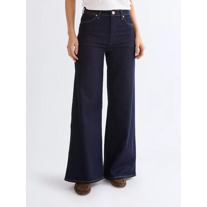 Wrangler Canyon Loose Jean Denim Lines Donna