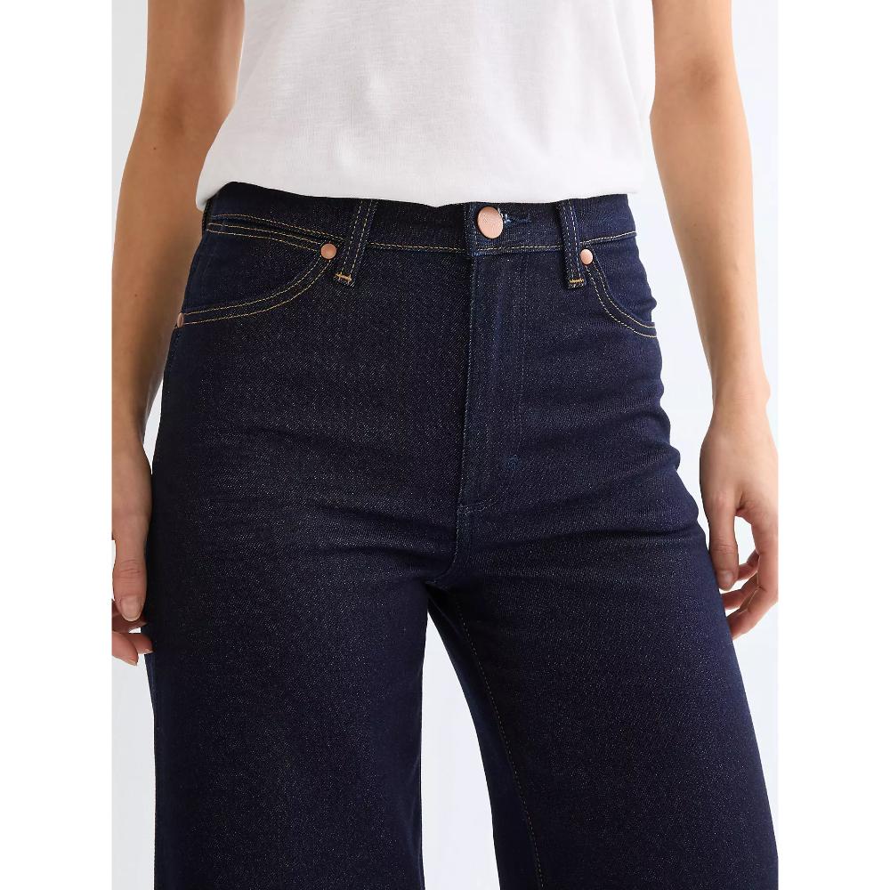 Wrangler Canyon Loose Jean Denim Lines Donna